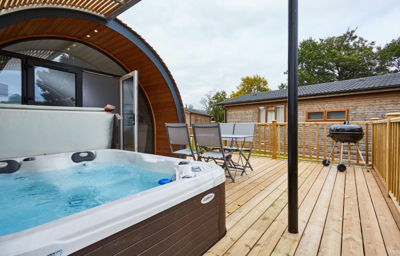 Braidhaugh Holiday Lodge And Glamping Park كريف المظهر الخارجي الصورة