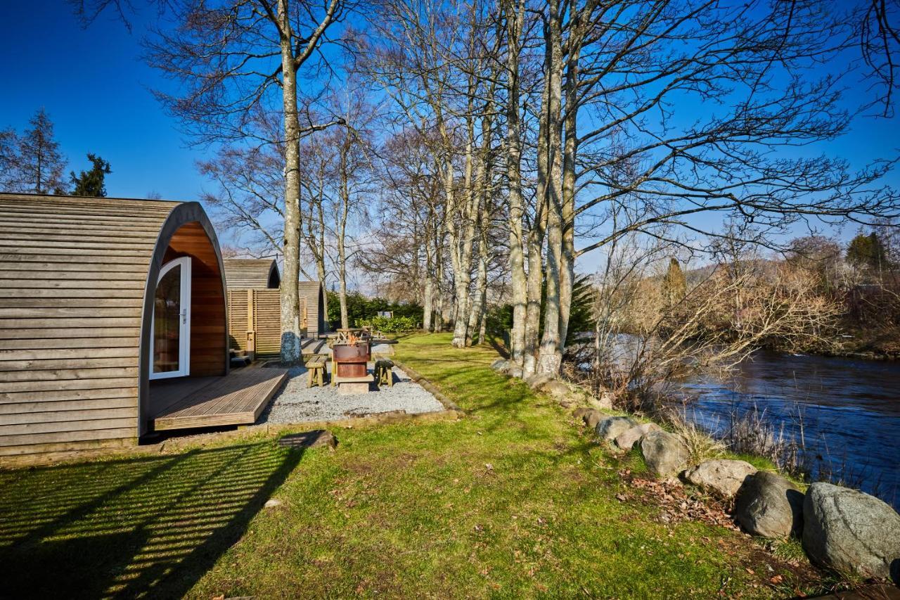 Braidhaugh Holiday Lodge And Glamping Park كريف المظهر الخارجي الصورة