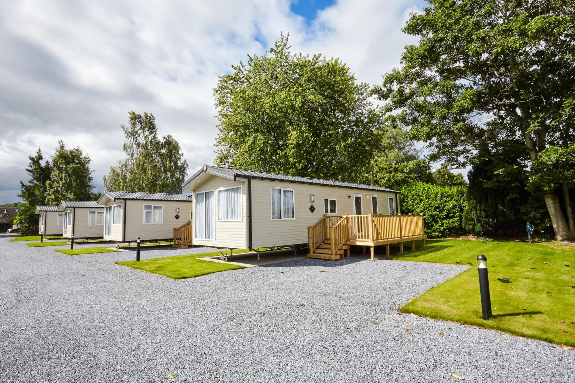 Braidhaugh Holiday Lodge And Glamping Park كريف المظهر الخارجي الصورة