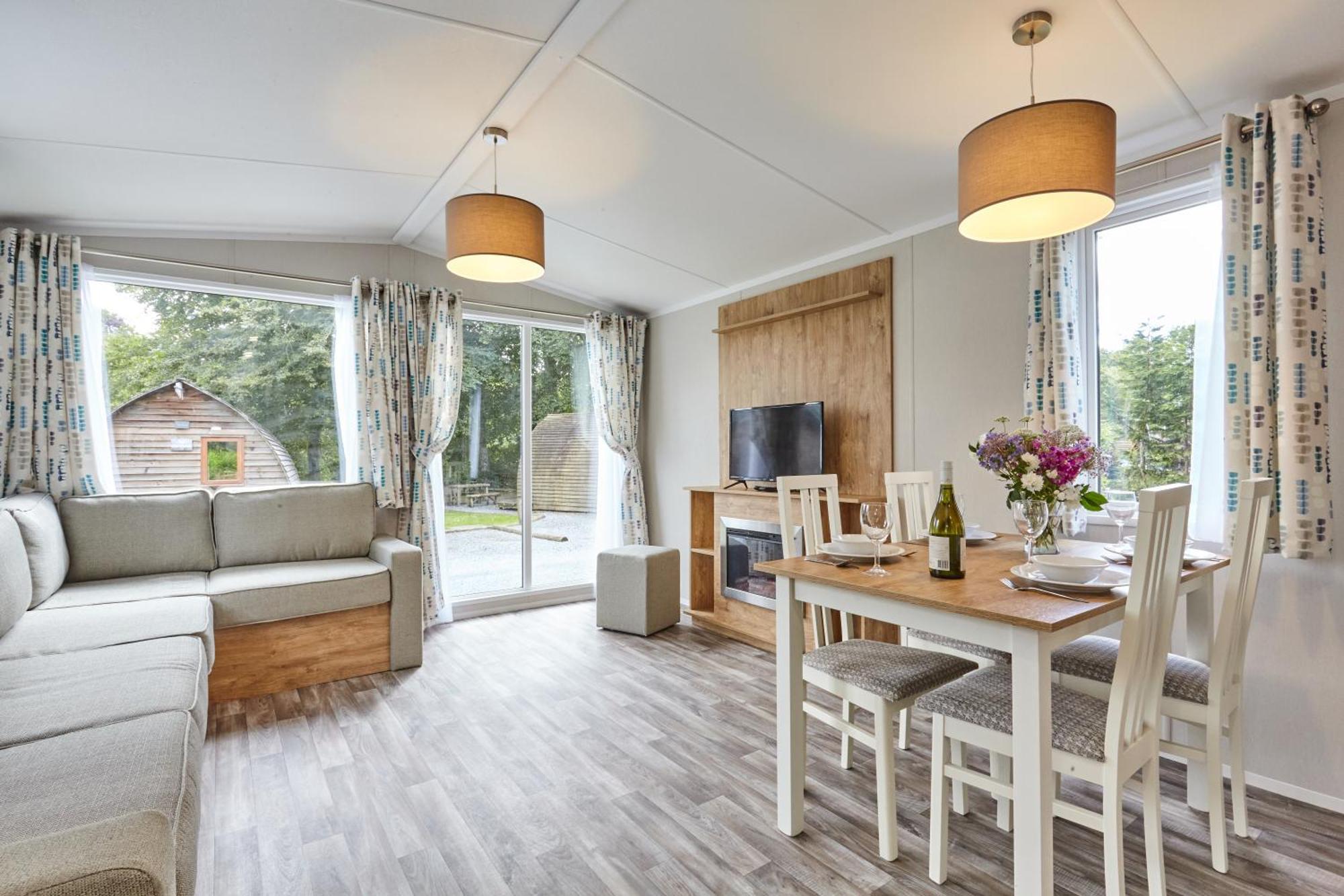 Braidhaugh Holiday Lodge And Glamping Park كريف المظهر الخارجي الصورة