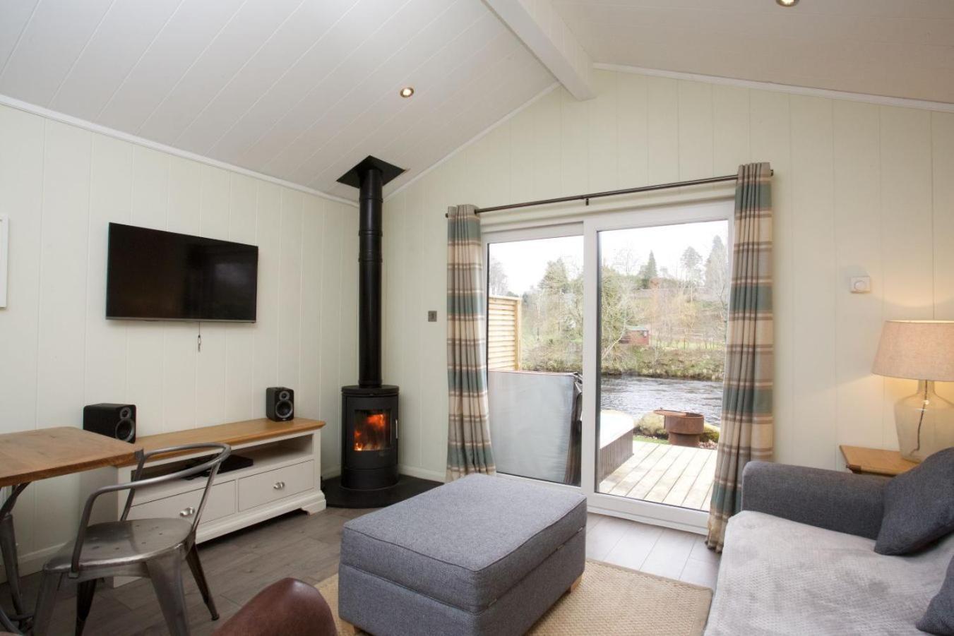 Braidhaugh Holiday Lodge And Glamping Park كريف المظهر الخارجي الصورة