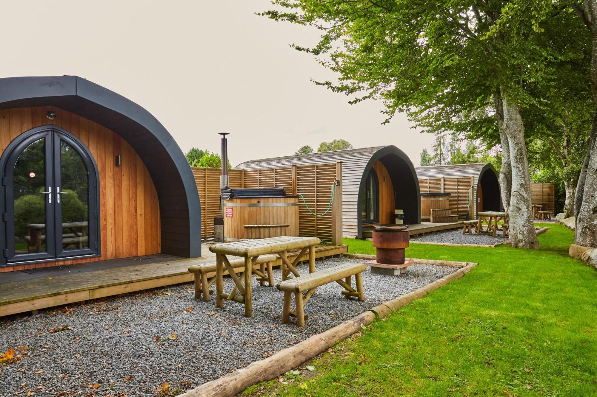 Braidhaugh Holiday Lodge And Glamping Park كريف المظهر الخارجي الصورة